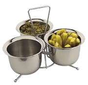 Condiment Caddies and Racks