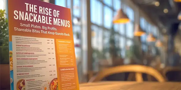 The Rise of Snackable Menus: How Small Portions Are Driving Big Sales