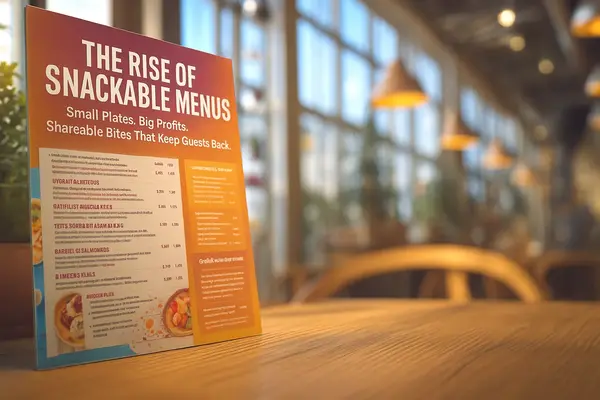 The Rise of Snackable Menus: How Small Portions Are Driving Big Sales