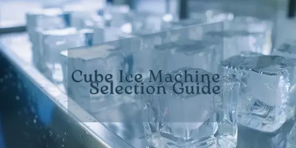 Cube Ice Machines Selection Guide: Manitowoc, Scotsman, and Ice-o-Matic