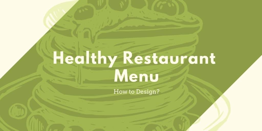 healthy restaurants menu