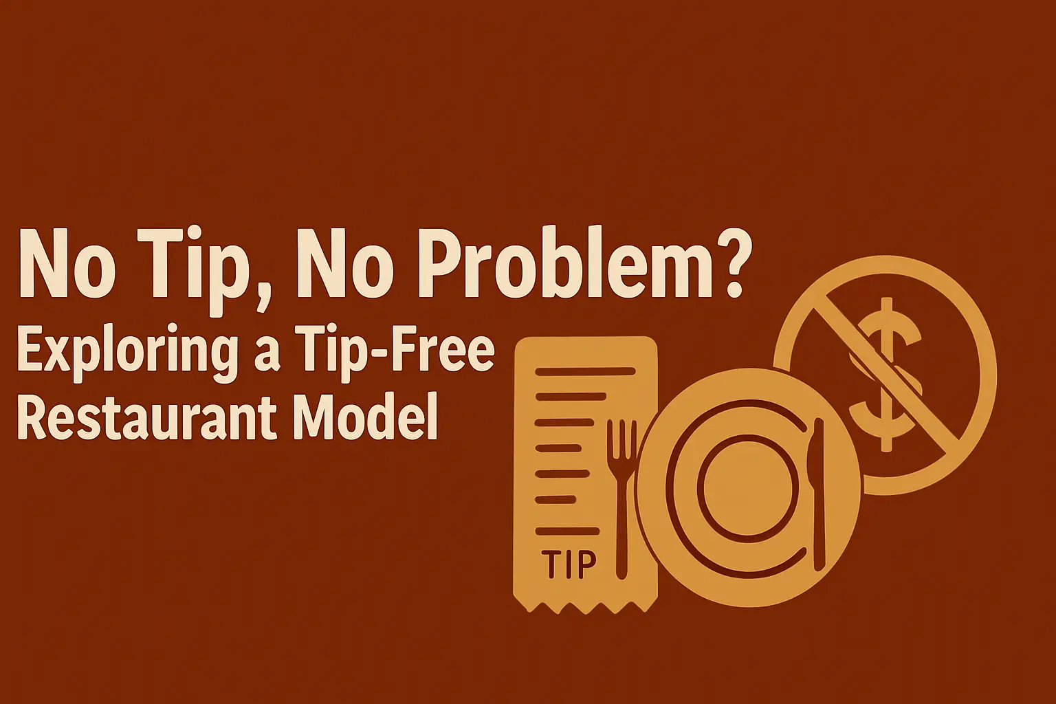No Tip, No Problem? Exploring a Tip-Free Restaurant Model