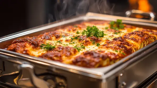 Classic Lasagna in a Hotel Pan: Bulk Recipe for Catering