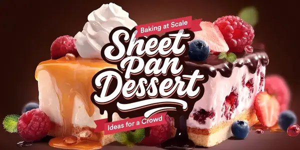 Baking at Scale: Sheet Pan Dessert Ideas for a Crowd