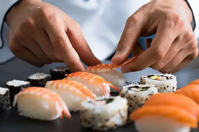 Sashimi Vs Sushi, Cooking School