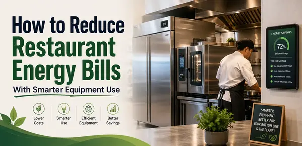 How to Reduce Restaurant Energy Bills With Smarter Equipment Use 