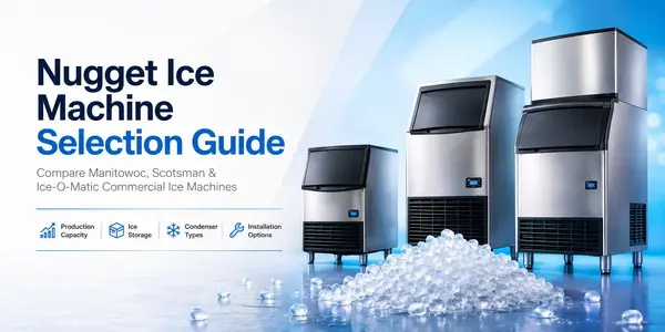 Nugget Ice Machine Selection Guide: Manitowoc, Scotsman, and Ice-o-Matic