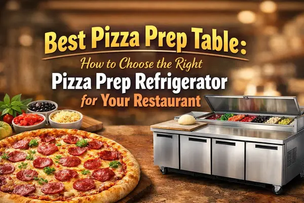 Best Pizza Prep Table: How to Choose the Right Pizza Prep Refrigerator for Your Restaurant