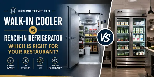 Walk-In Cooler vs Reach-In Refrigerator: Which Is Right for Your Restaurant?