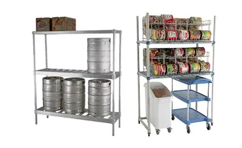 Back of House Storage Racks