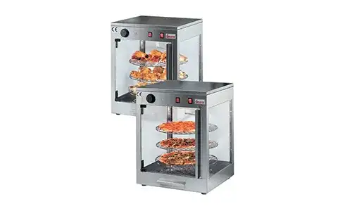 SIRMAN USA Countertop Hot Food Display Cases