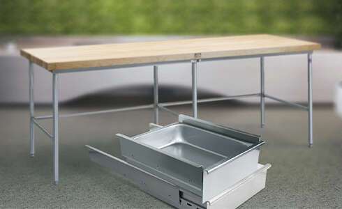 Work Table and Equipment Stand Accessories