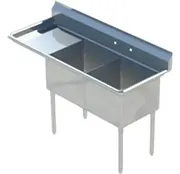 Hawk Two Compartment Sinks