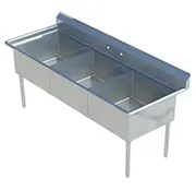 Hawk Three Compartment Sinks