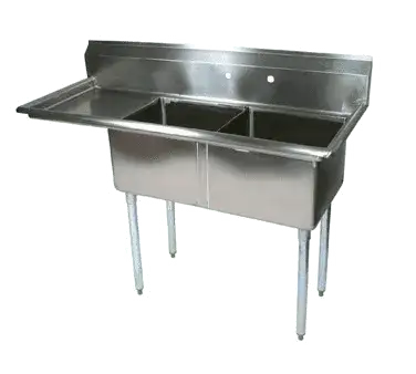 John Boos Two Compartment Sinks