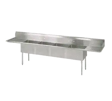 John Boos Four Compartment Sinks