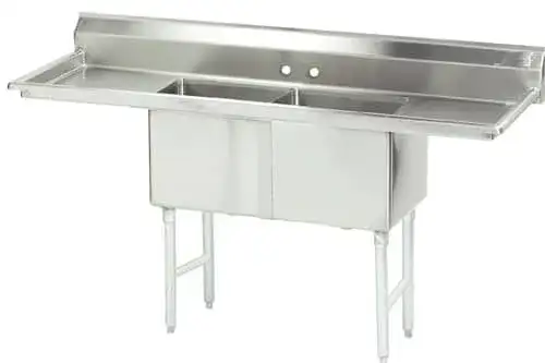 Blue Air 2 Compartment Sinks