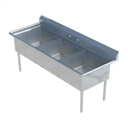 Falcon Three Compartment Sinks
