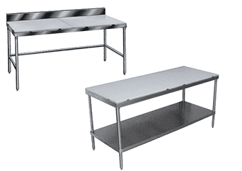 Poly Top Work Tables