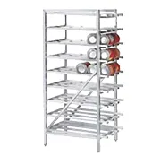 Advance Tabco Can Racks and Can Organizers