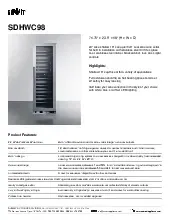 summit-commercial-sdhwc98specsheet.pdf