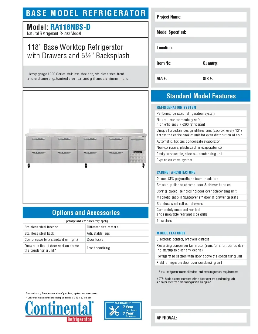 continental-refrigerator-ra118nbs-dspecsheet.pdf
