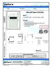univex-mqd20specsheet.pdf