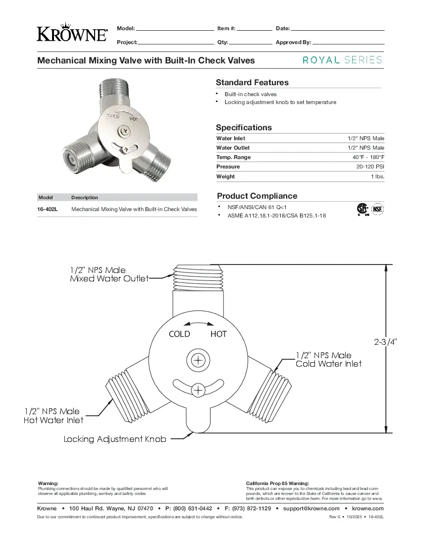 krowne-metal-16-402lspecsheet.pdf