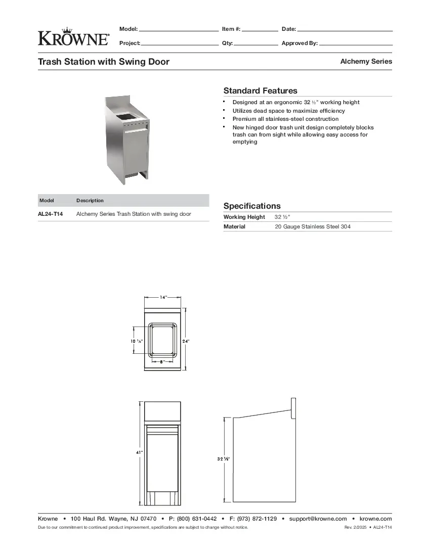krowne-metal-al24-t14specsheet.pdf