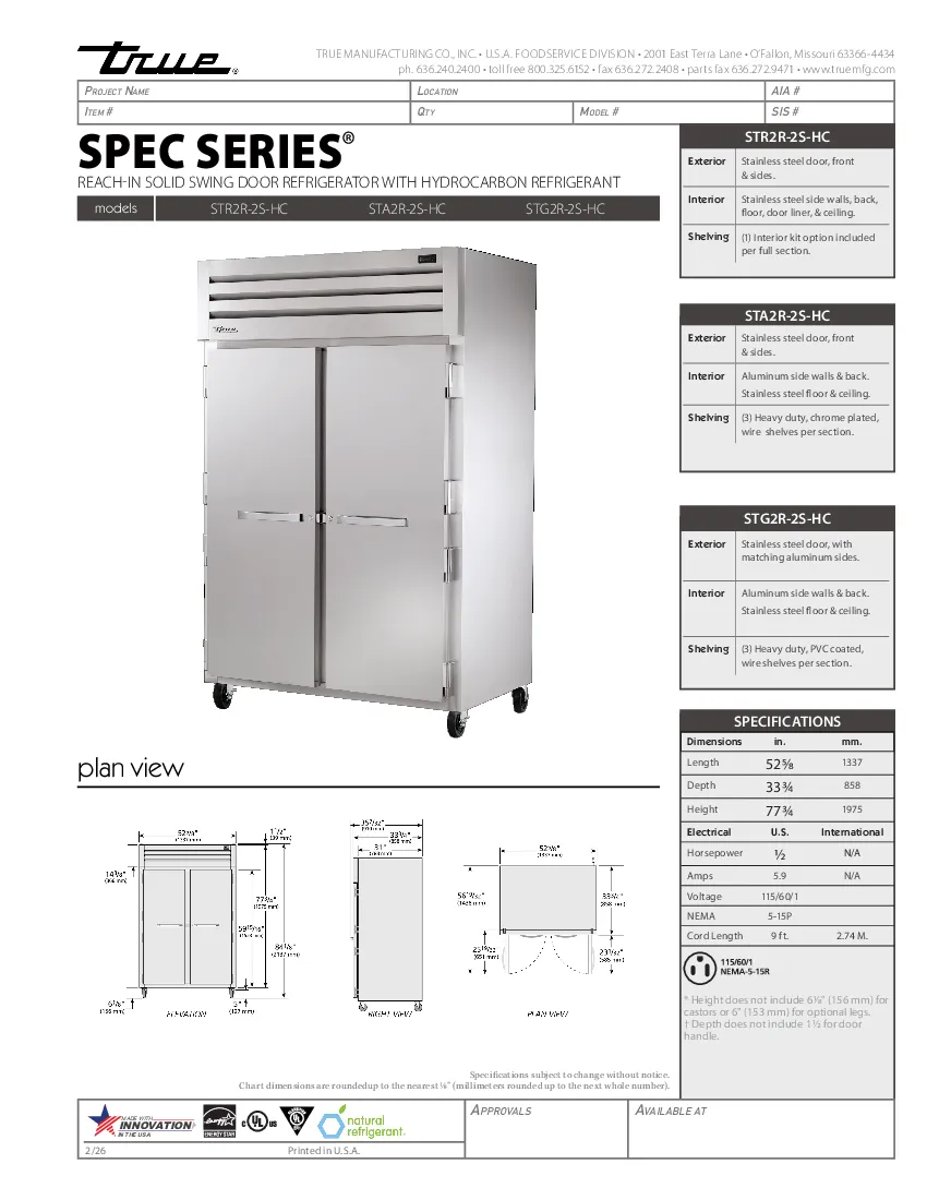 true-str2r-2s-hcspecsheet.pdf