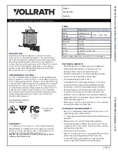 vollrath-74401dspecsheet.pdf