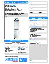 continental-refrigerator-1rsensshdspecsheet.pdf