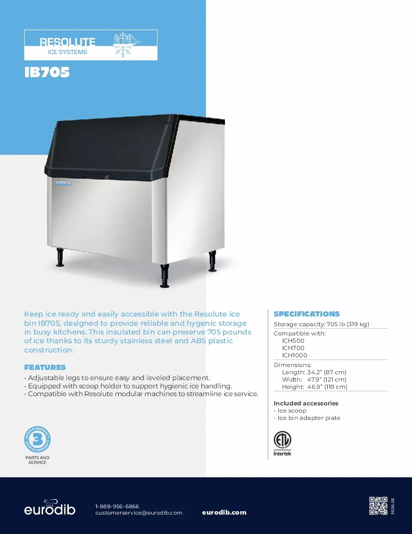 eurodib-ib705specsheet.pdf