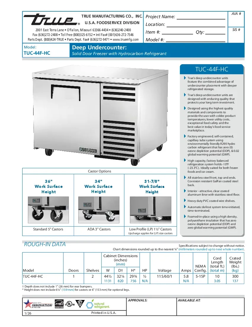 true-tuc-44f-hcspecsheet.pdf
