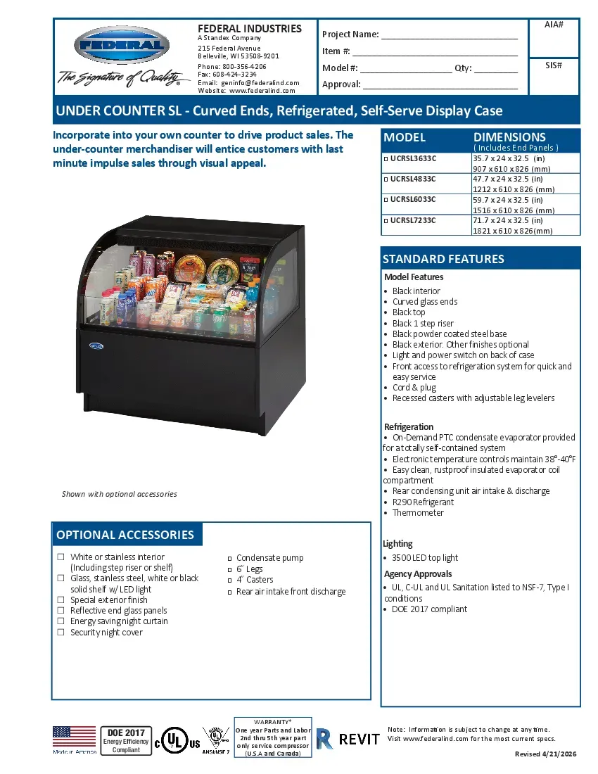 federal-industries-ucrsl6033cspecsheet.pdf