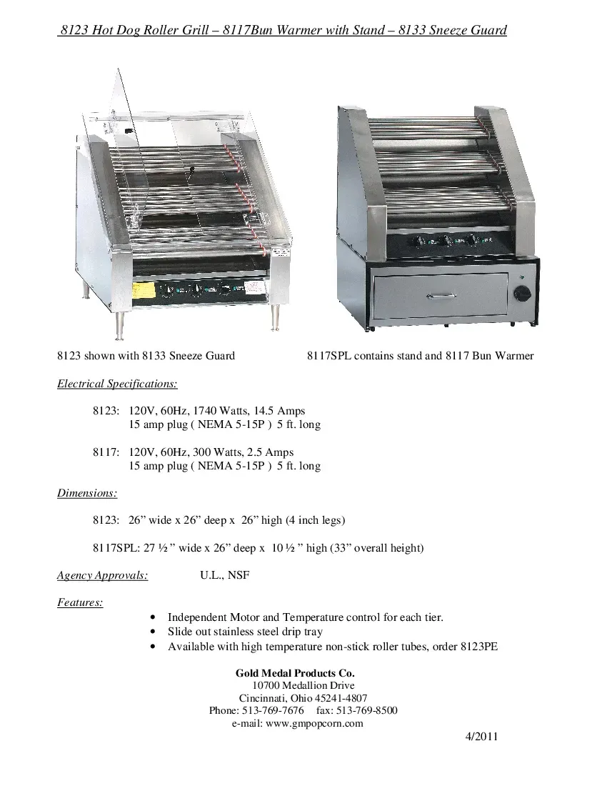 gold-medal-products-8123specsheet.pdf