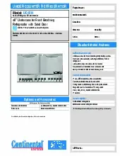 continental-refrigerator-uc48nspecsheet.pdf