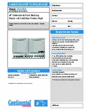 continental-refrigerator-ucf48snspecsheet.pdf