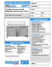 continental-refrigerator-d60n12cspecsheet.pdf