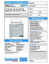 continental-refrigerator-d32n8specsheet.pdf