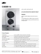 summit-commercial-csd2b115specsheet.pdf