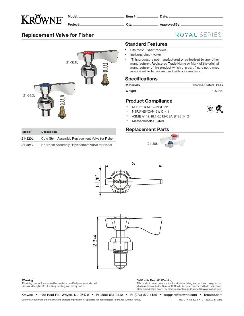 krowne-metal-21-321lspecsheet.pdf