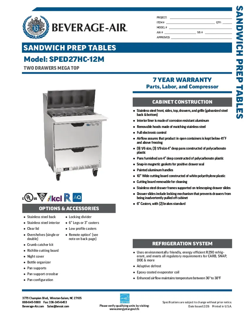 beverage-air-sped27hc-12mspecsheet.pdf