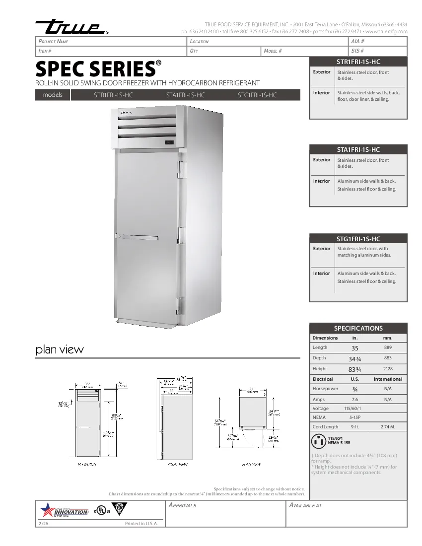 true-stg1fri-1s-hcspecsheet.pdf