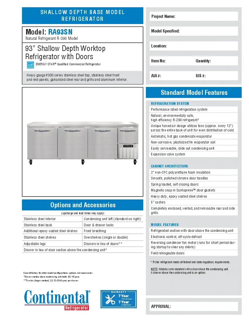 continental-refrigerator-ra93snspecsheet.pdf