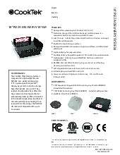 cooktek-606401specsheet.pdf