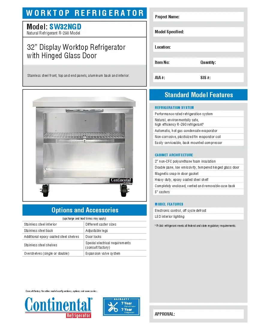 continental-refrigerator-sw32ngdspecsheet.pdf