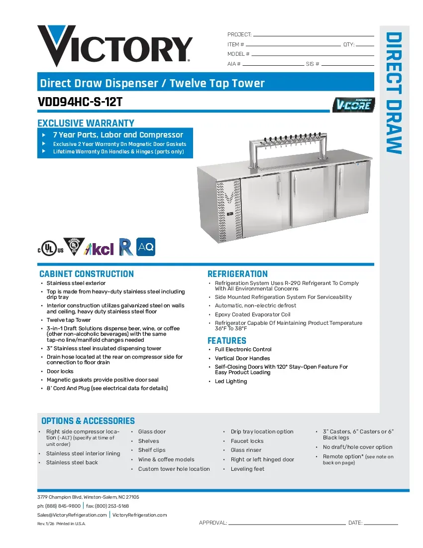 victory-refrigeration-vdd94hc-s-12tspecsheet.pdf