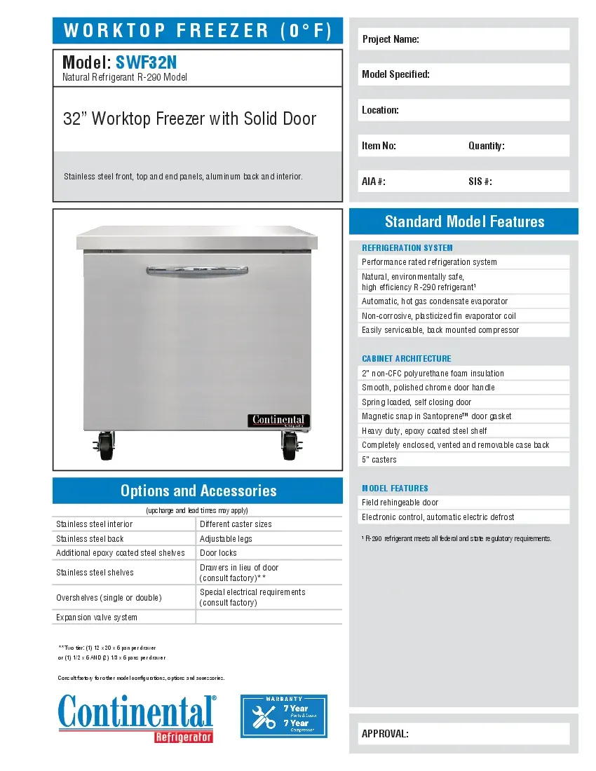 continental-refrigerator-swf32nspecsheet.pdf