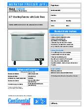 continental-refrigerator-swf32nspecsheet.pdf